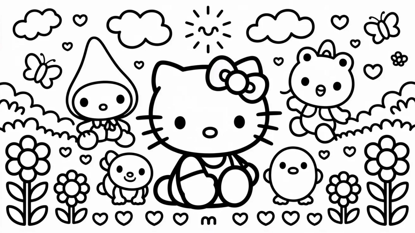 Seasonal and Holiday Coloring Pages