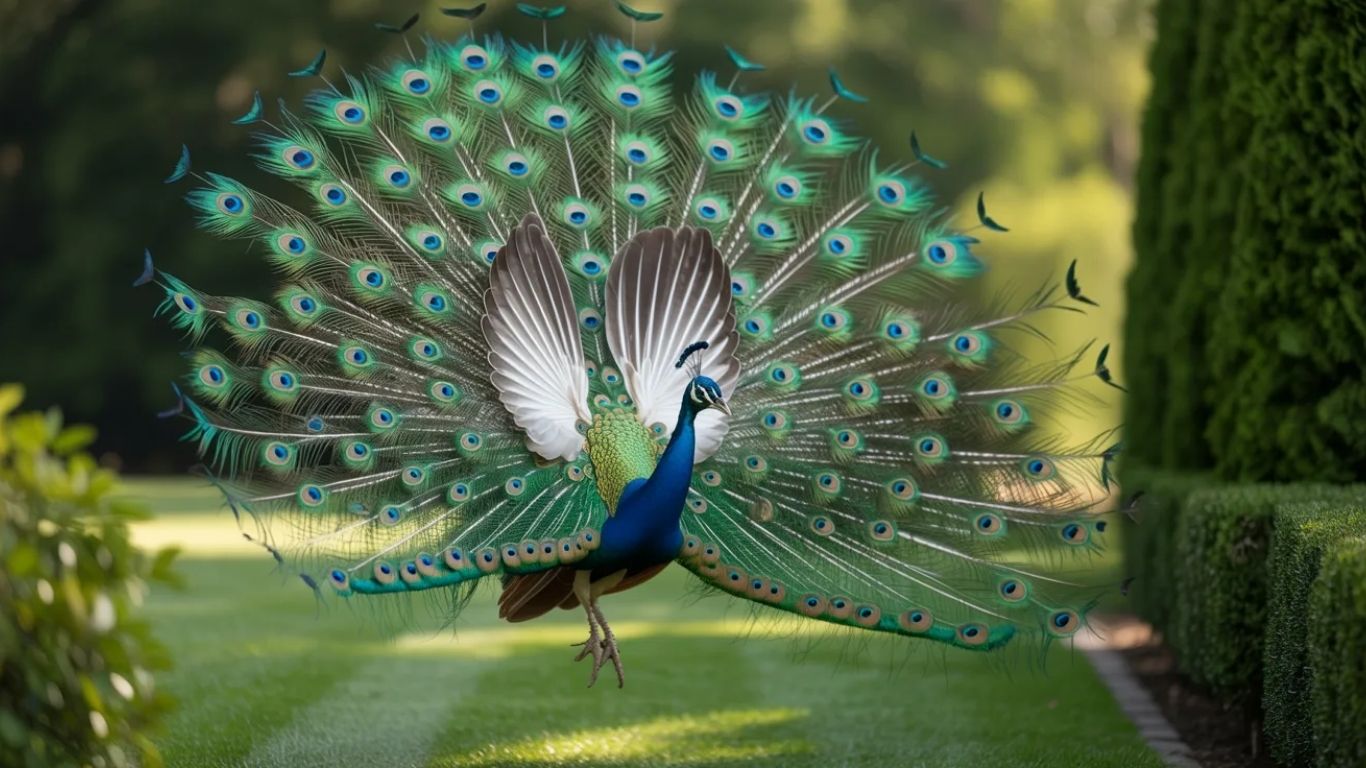 Why Peacocks Fly Into Trees