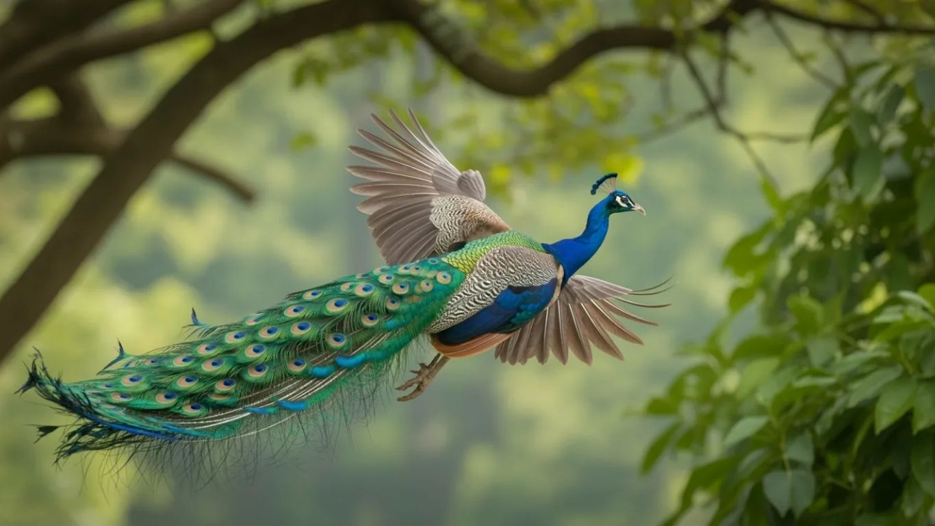 Common Myths About Peacocks Flying