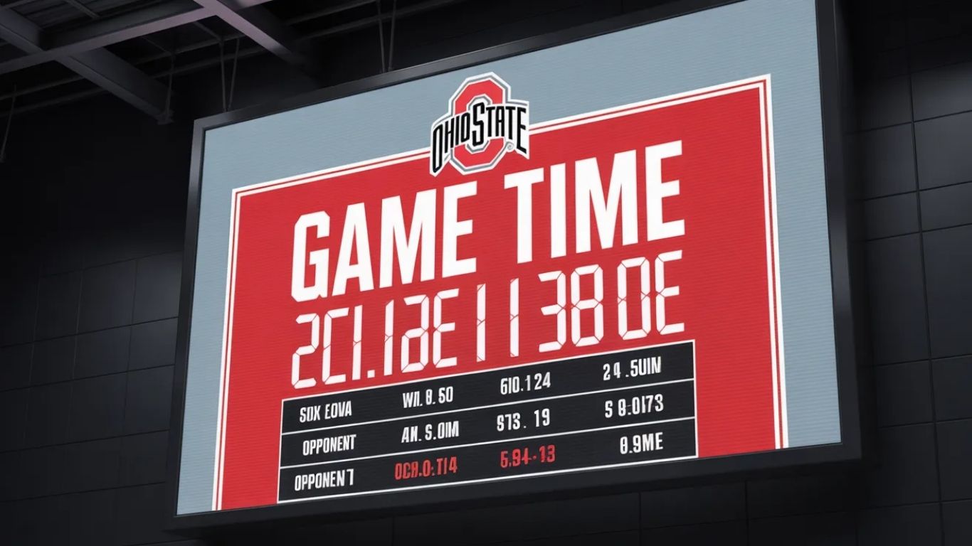 Ohio State Game Times Are Not Fixed