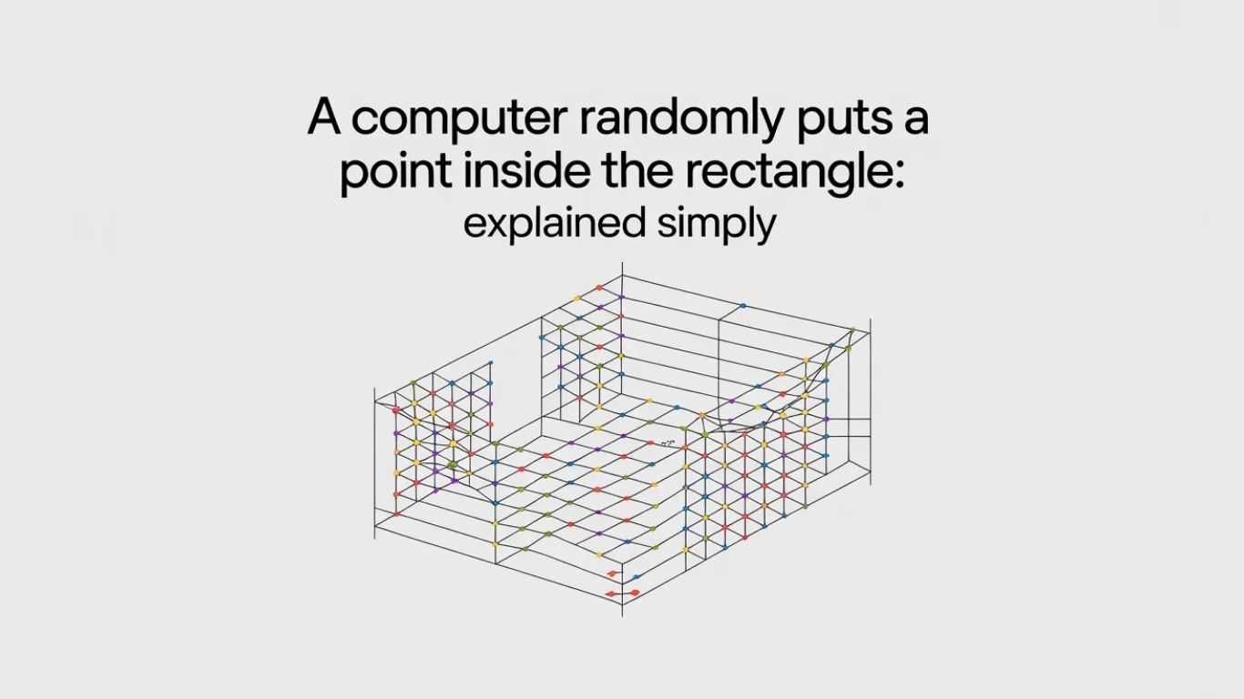 What Does “A Computer Randomly Puts a Point Inside the Rectangle” Mean?