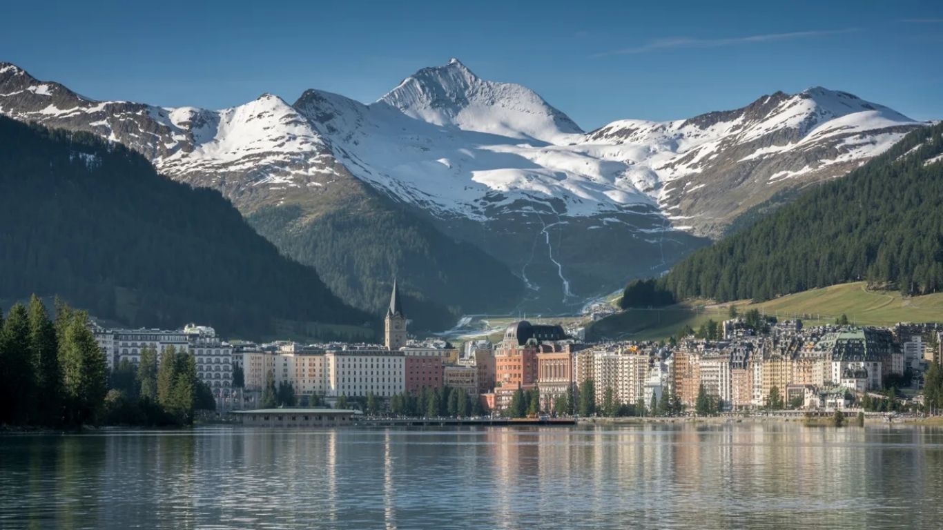 Saint Moritz Location Compared to Other Alpine Resorts