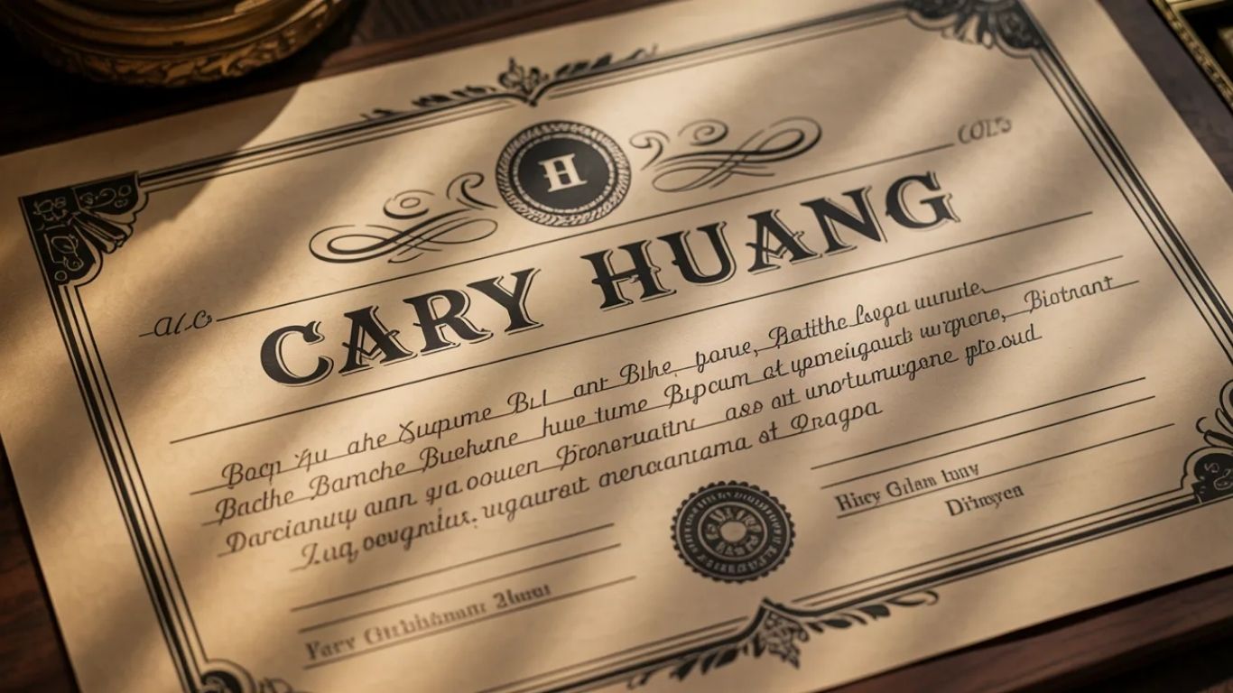 When Was Cary Huang Born?