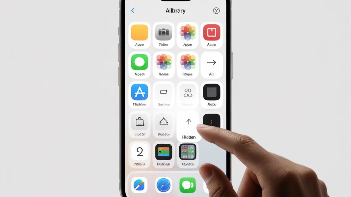 How to Unhide App on iPhone from App Library