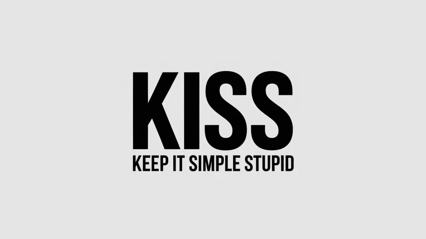 The Origin of the KISS Principle