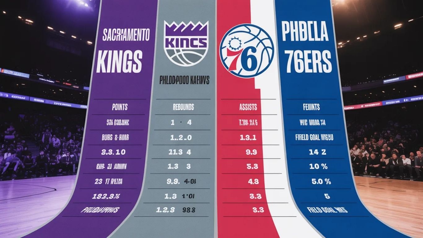 Starting Lineups for Both Teams