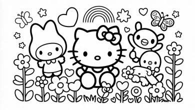 Hello Kitty and Friends Coloring Pages: Fun, Creativity, and Joy for All Ages