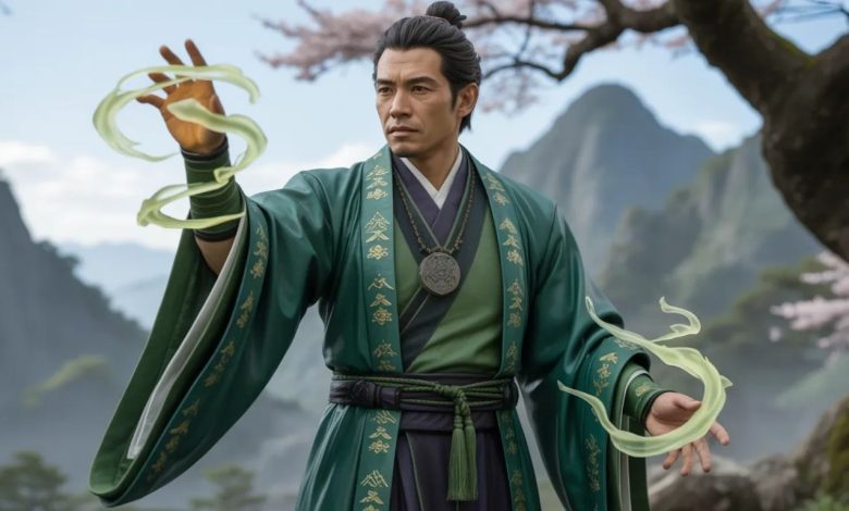 Tamori Rokugan Shugenja in Green -AI: A Deep Dive into Mysticism and Meaning